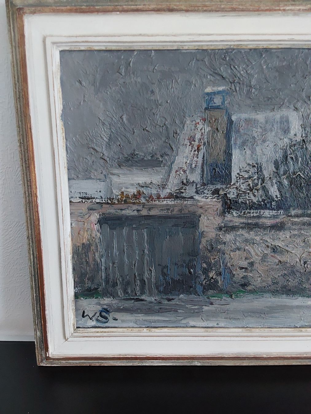 Dipinti: Sauter Walter Oelbild mit Rahmen 37x51cm. – Usato da Steinach venduto da Chilli1957 1
