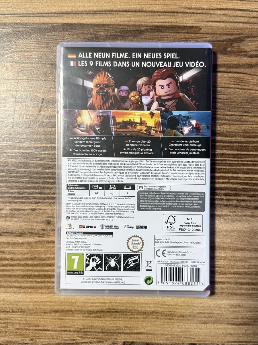 Giochi: Nintendo Switch Spiel Lego Star Wars Skywalker Saga – Usato da Schlosswil venduto da mae_krx8 1