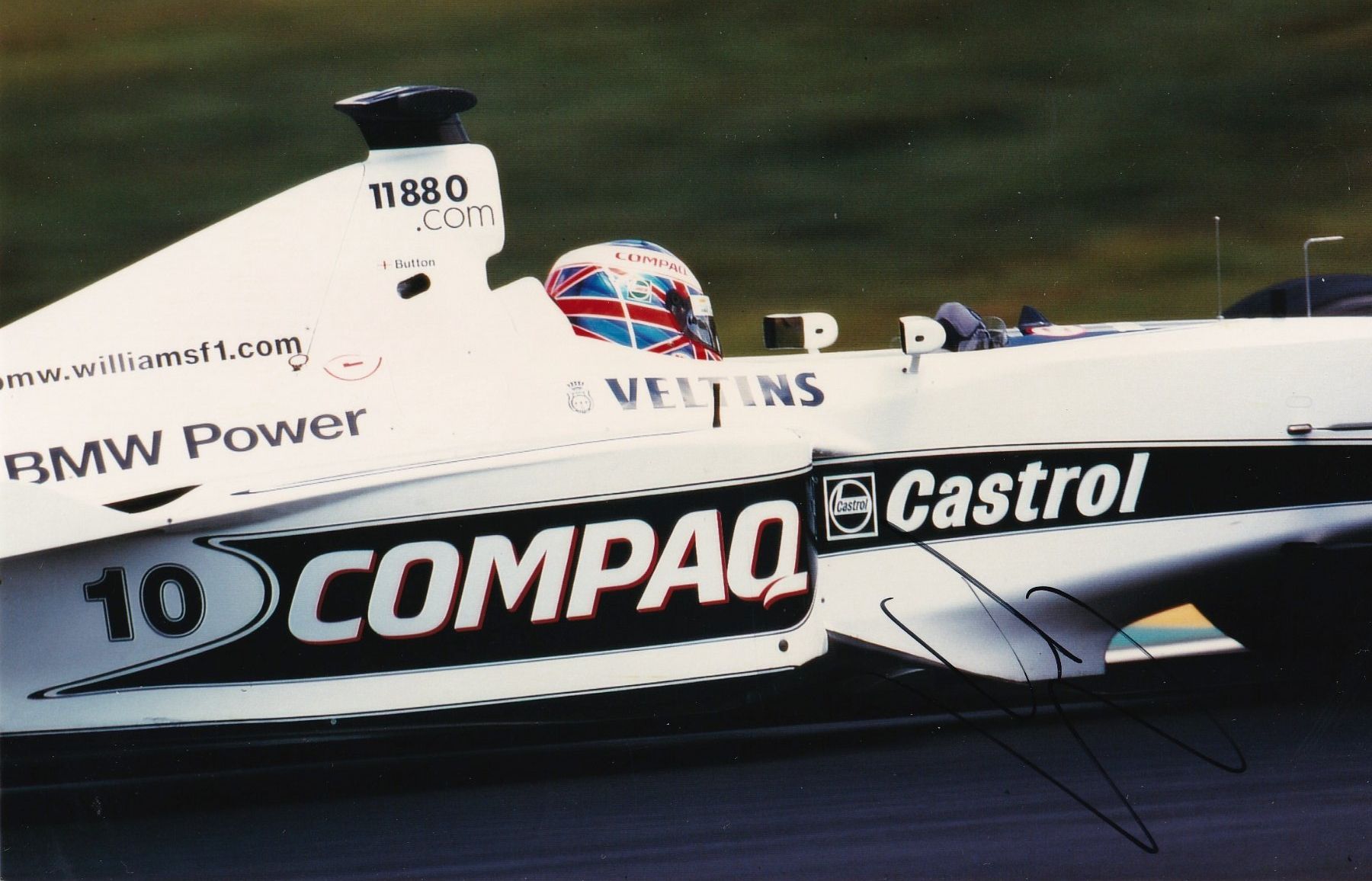 Autografi: Coulthard,Button und Frentzen – Usato da Grabs venduto da Sauber60 1