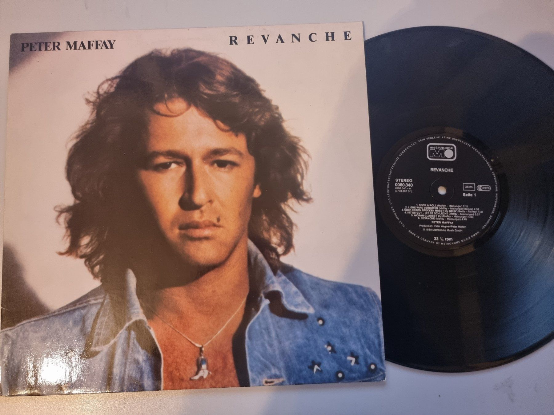 Dischi in vinile: LP Peter Maffay – Revanche – Usato da Schaffhausen venduto da Kellerrassel