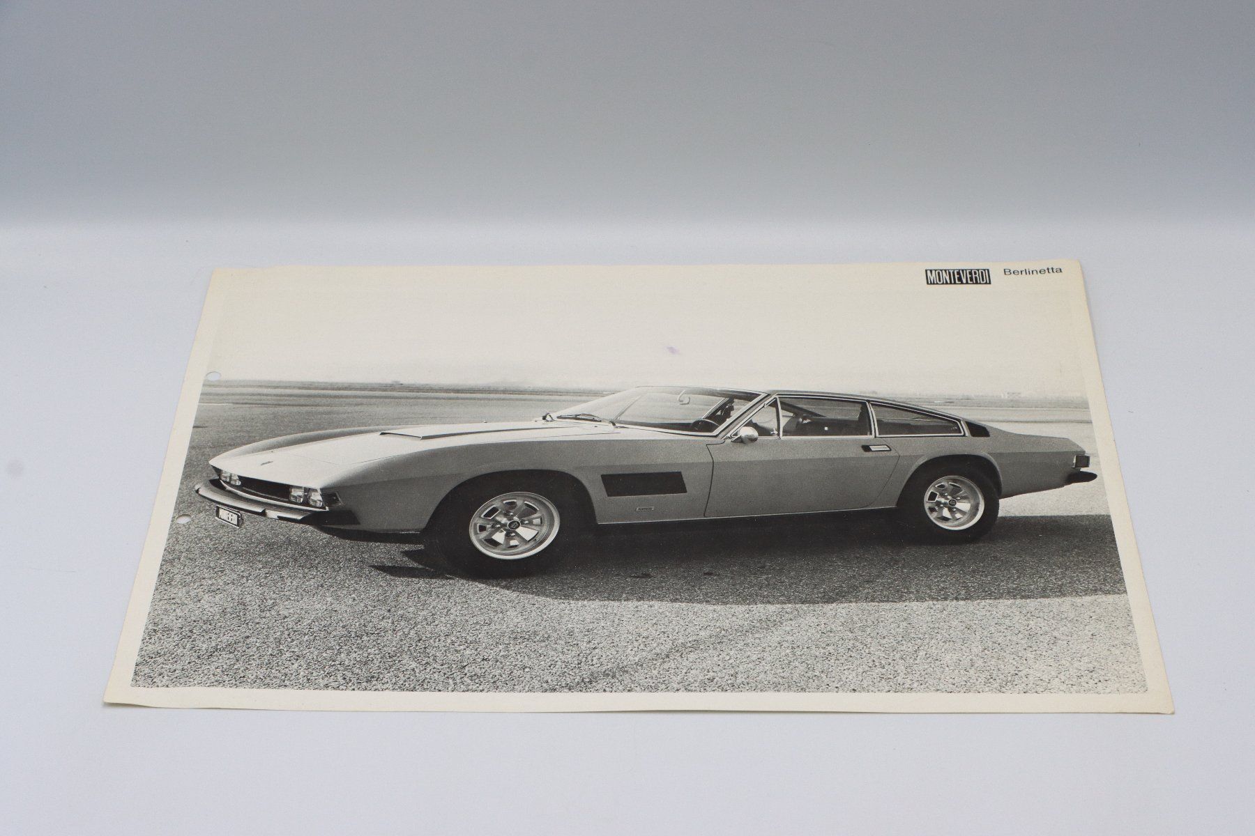 Documenti: Monteverdi Berlinetta 1972 Original Prospektblatt – Usato da Bühl b.Aarberg venduto da Collectorpassions 6