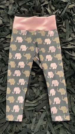 Elefant Leggings Gr. 86 Neu