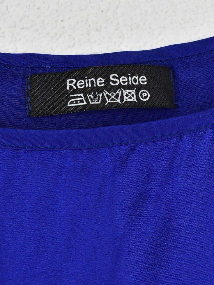 Tops: Seidentop, blau, Gr.38/40 – Gebraucht aus Nürensdorf von 2ND_STORY 4
