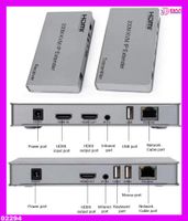 HDMI-KVM-Extender über IP RJ45 Cat5e/6 1080p HDMI USB-Video