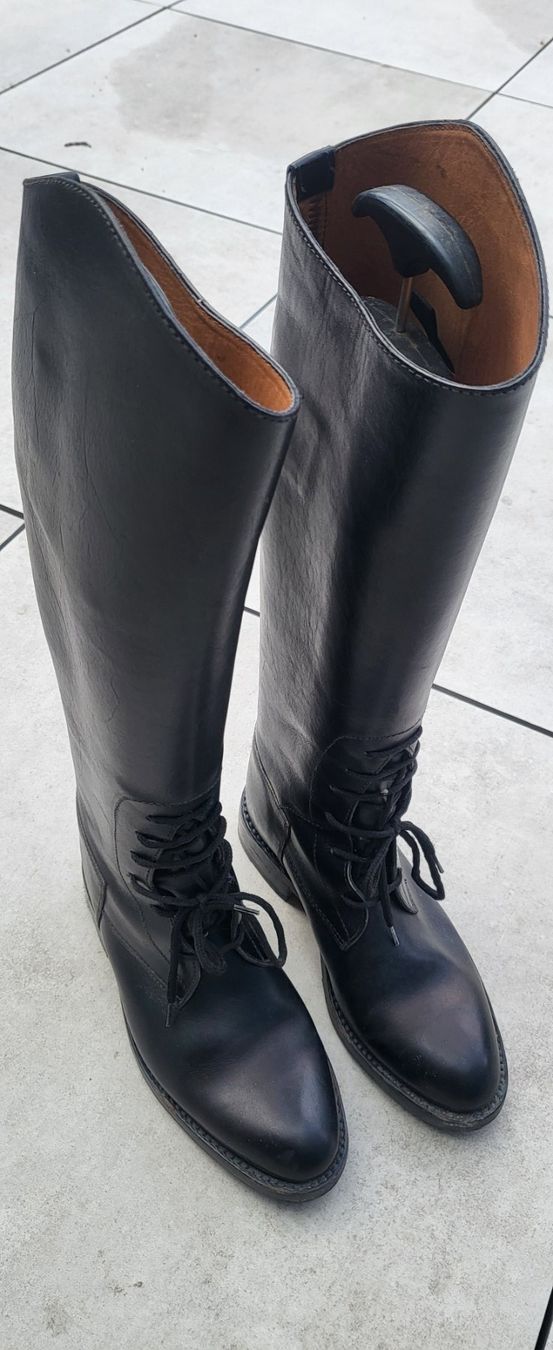 Scarpe da donna: Leder Reitstiefel Gr. 38 – Nuovo (secondo la descrizione) da Adlikon b.Regensdf venduto da YvZi 4