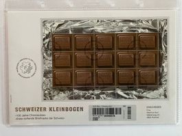 FDC Grossbrief 100 Jahre Chocosuisse  2001 ET