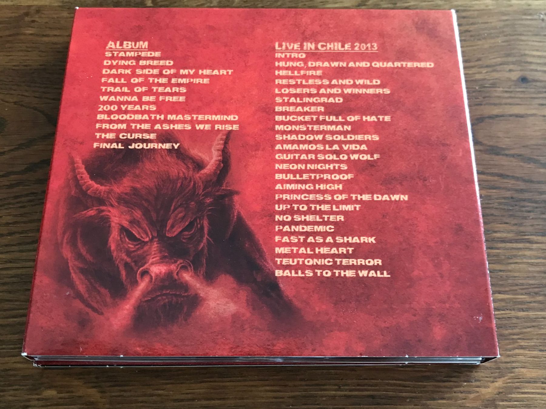 CD: ACCEPT - Blind Rage - CD + DVD – Usato da Buchs AG venduto da Archie 2
