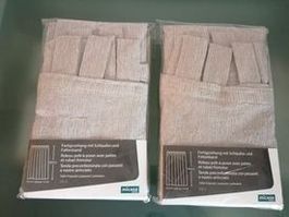 Micasa MILA Grau  150 x 260 cm 2 Stück