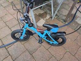 Kinderfahrrad blau 12 Zoll praktisch neu