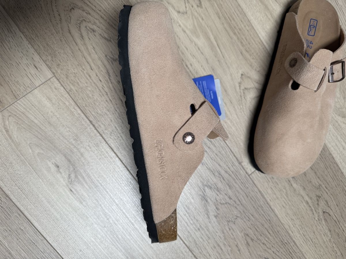 Birkenstock Scarpe da uomo: Birkenstock Boston beige 42 – Nuovo e nell'imballaggio originale da Perly venduto da fer_c8zj 2