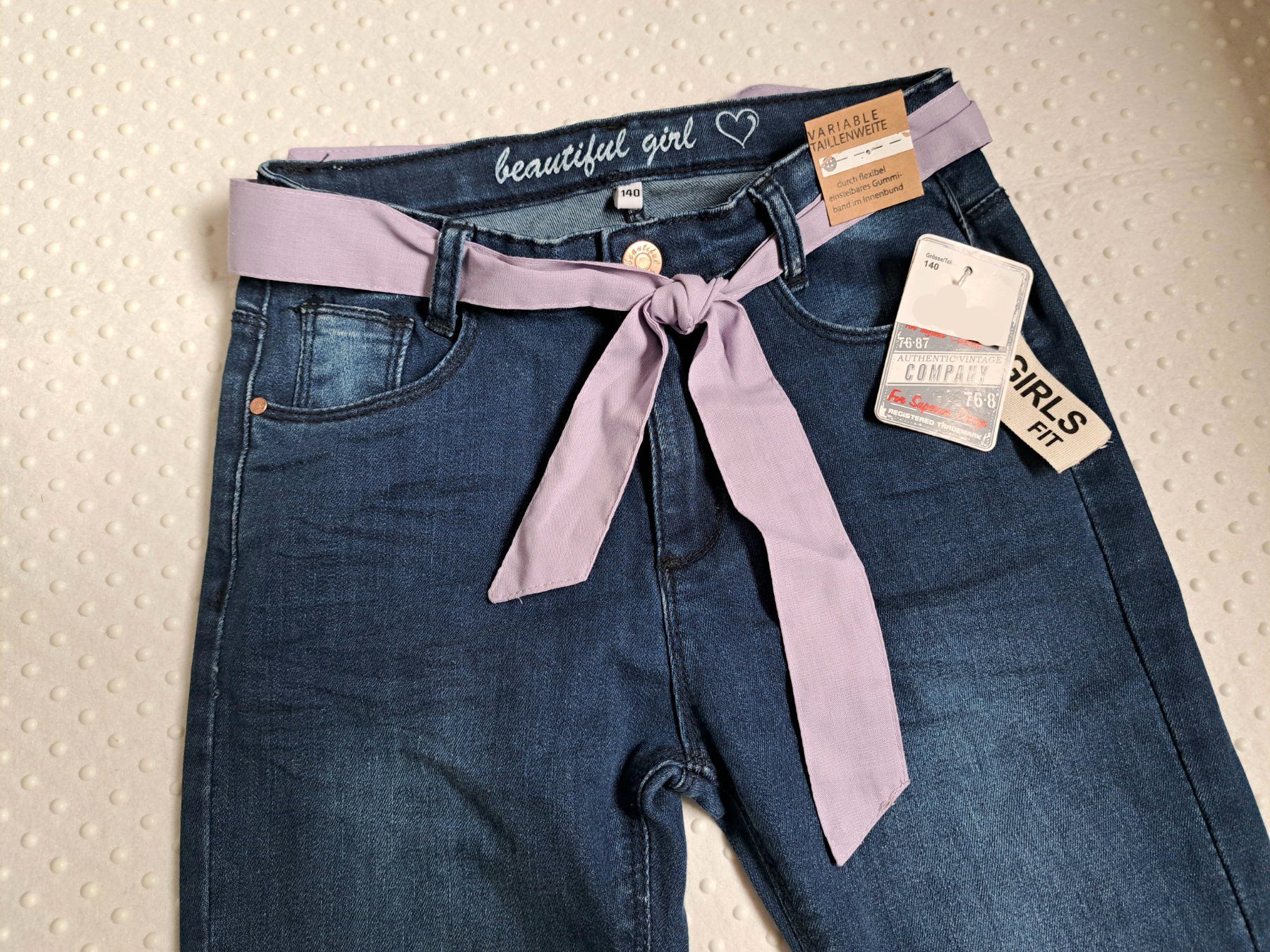 Pantalons: Neu! Mädchen Jeans, Grösse 134 – Neuf avec emballage d'origine à Gysenstein par joshuas81 1