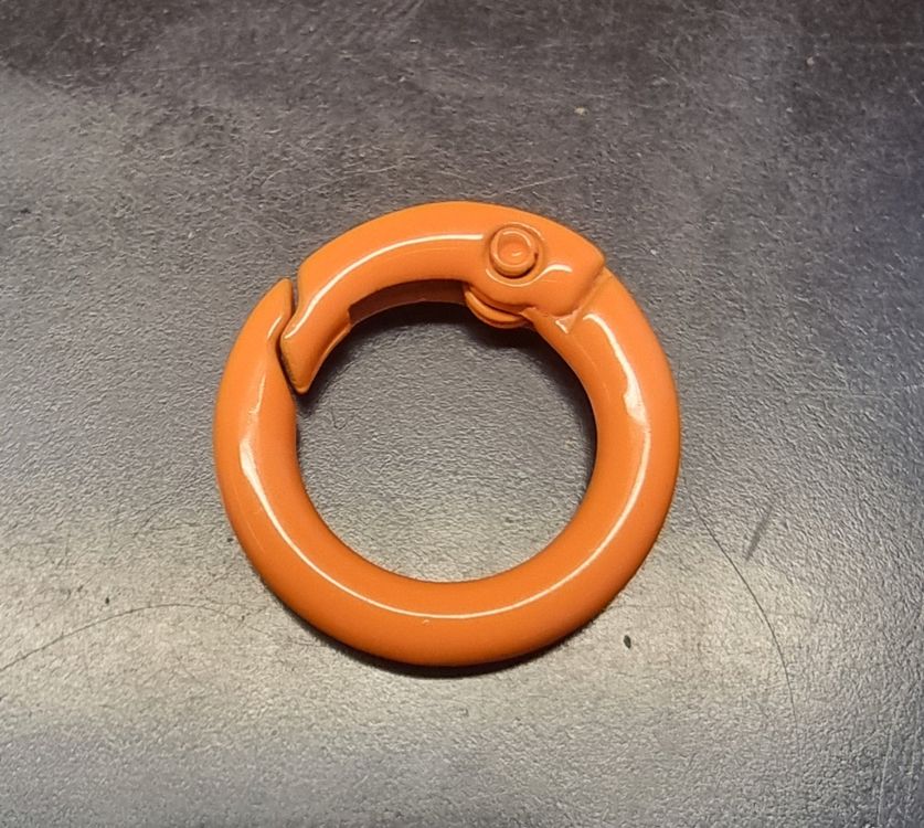 Sibba Edelstahl O Ringe 6 Stück - 50mm Metallring 5mm Stark, Verschweißt Für Karabiner & Bastelprojekte