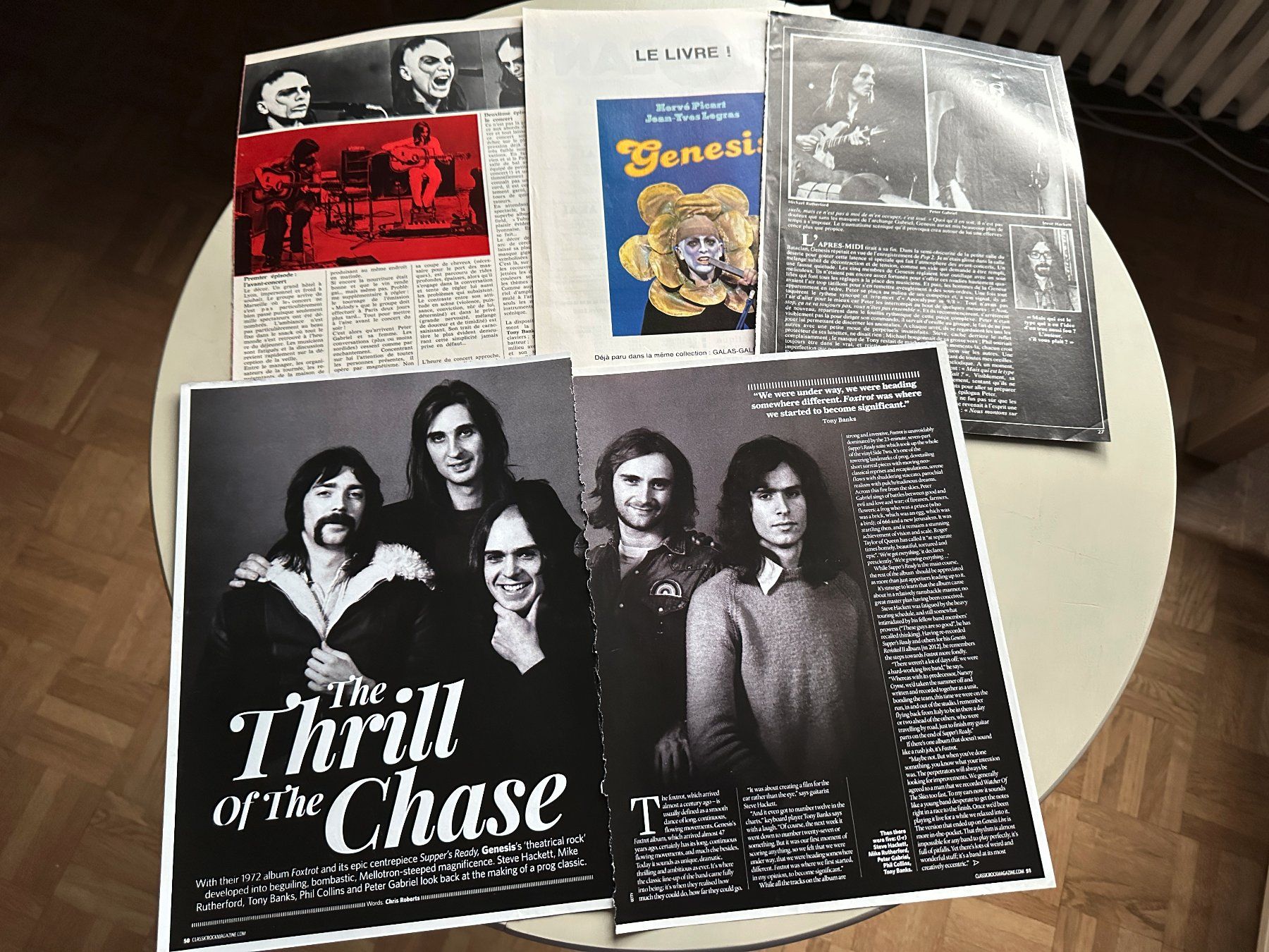 Zeitschriften & Magazine: PETER GABRIEL GENESIS tolle Berichte + Poster Sammlung 70's – Gebraucht aus Basel von Partridge 7