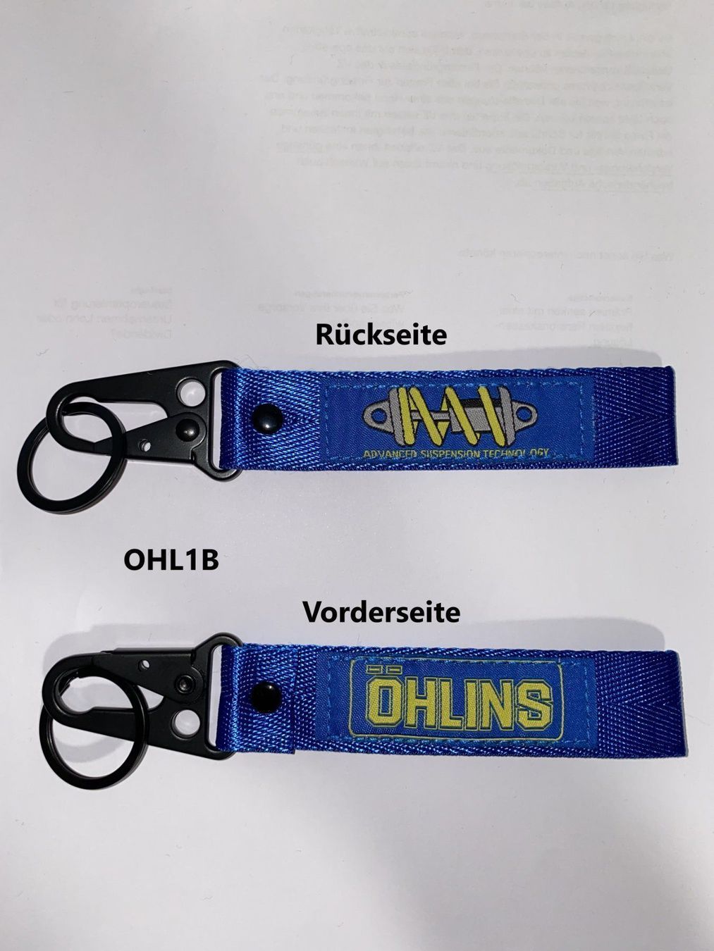 Portachiavi: Öhlins Schlüsselanhänger – Nuovo e nell'imballaggio originale da Aarburg venduto da Moto.fans.swiss