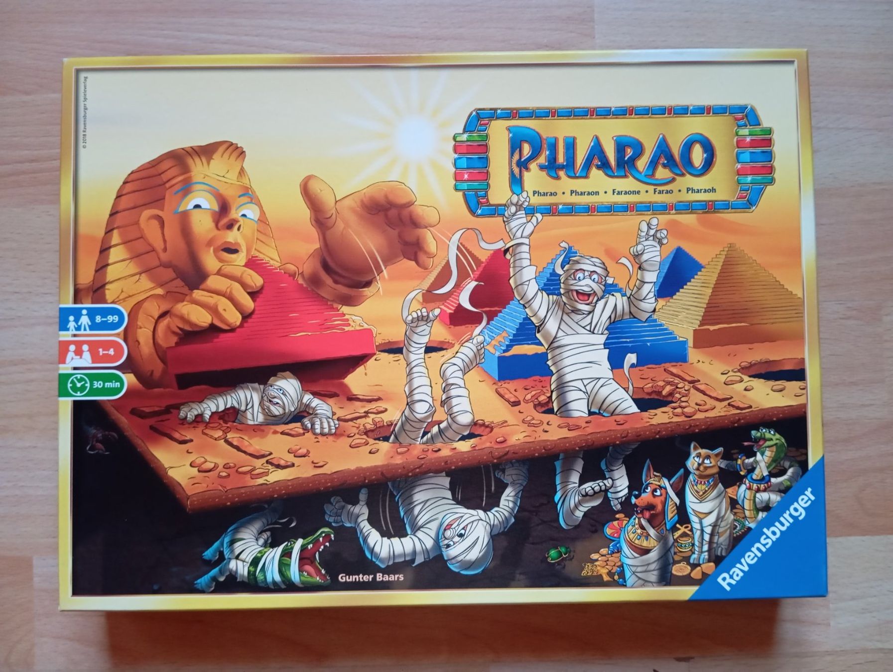 Ravensburger Giochi: RAVENSBURGER Brettspiel "Pharao" ab 8 – Nuovo (secondo la descrizione) da Zeneggen venduto da shemesh_