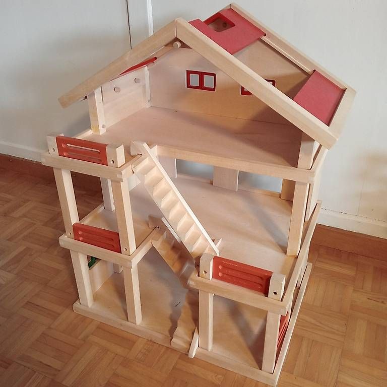 Case e mobili per bambole: Puppenhaus – Usato da Oberschan venduto da Samtheman77 2