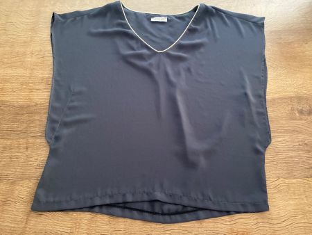 VINTAGE LOVE T-SHIRT/SHIRT anthrazit ca.M/L Fledermausärmel