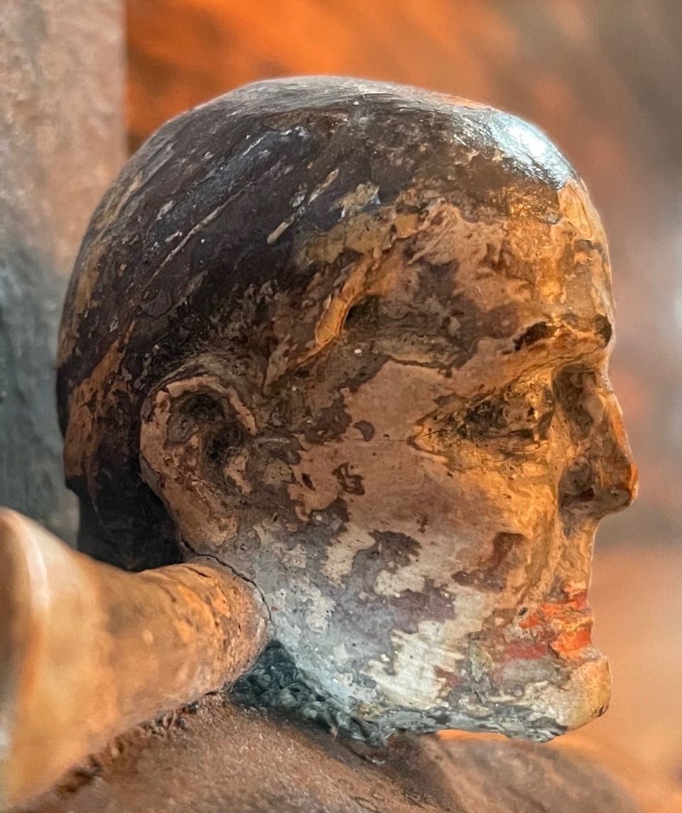 Statuette: Kruzifix Memento Mori Kopf !!! – Usato da Rorschacherberg venduto da farmer61 3