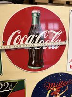Coca Cola Emailschild 