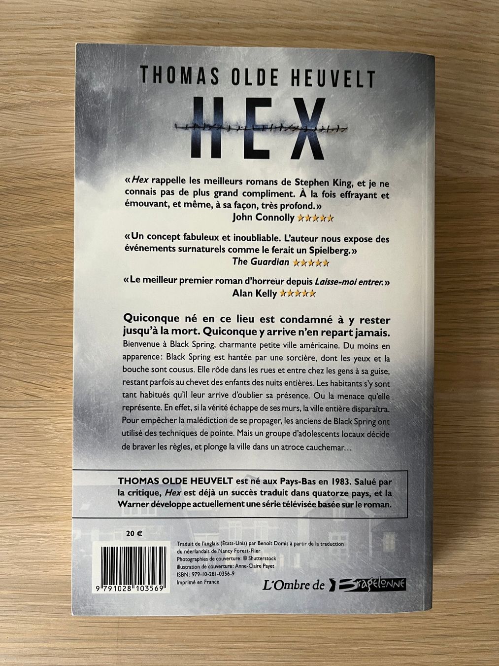 Libri: Hex - Thomas Olde Heuvelt – Usato da Petit-Lancy venduto da cinrox 1