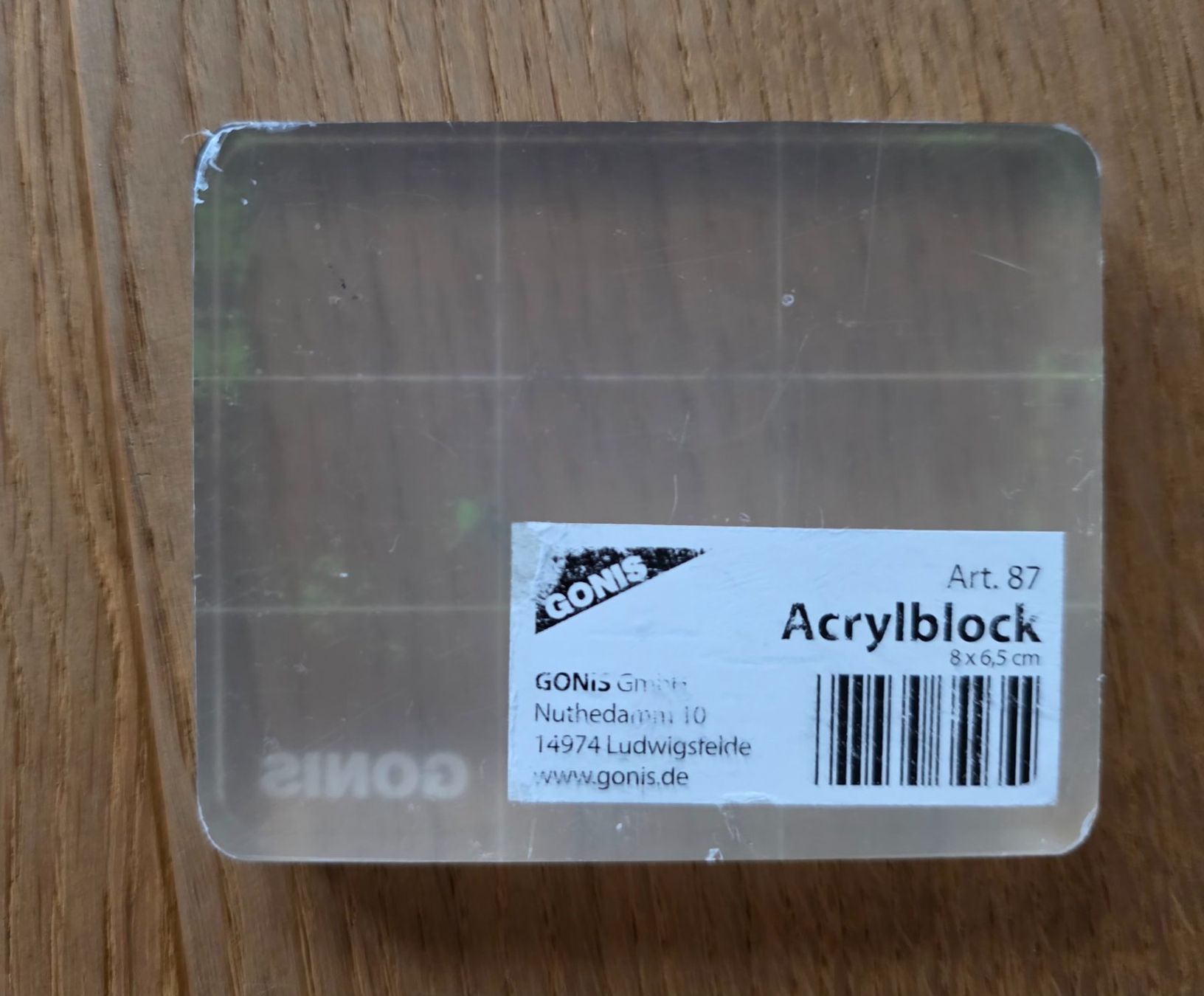 Gonis Kit bricolage: GONIS Silikonstempel Flatterhaft & Acrylblock – Nuovo (secondo la descrizione) da Richterswil venduto da adora88 6