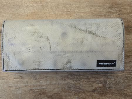 FREITAG Portemonnaie Langbörse Wallet grau Original