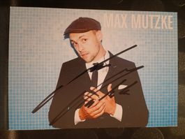 Max Mutzke - handsignierte alte Autogrammkarte
