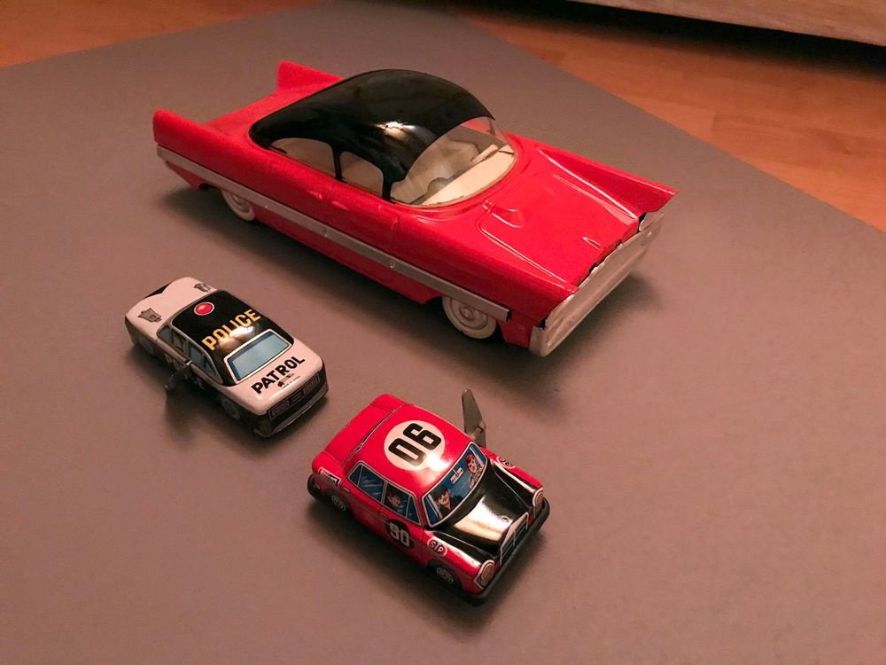 Voiture Ancienne Wuco (Allemagne) Red Arrow En Tole