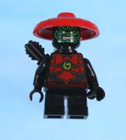 LEGO Minifigur Stone Army Scout, Green Face