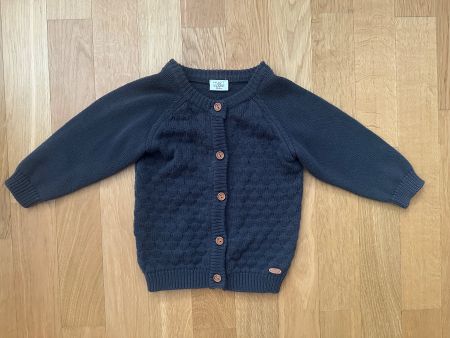 Hübsche Strickjacke von HUST&CLAIRE, Grösse 74, Dunkelblau
