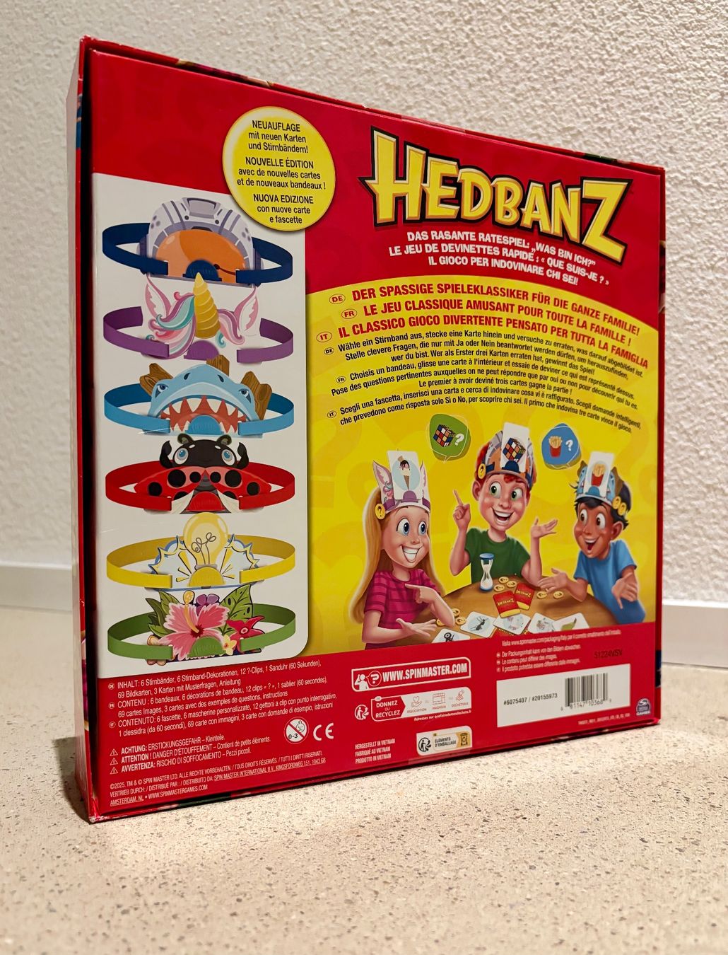 Giochi: Hedbanz originalverpackt, ungeöffnet – Nuovo e nell'imballaggio originale da Dübendorf venduto da Ric8005 2