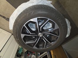 4x Winterrad 235/55 R18 Waren auf einem VW Tiguan MK2