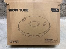 Luge Gonflable Bleue - 127 cm