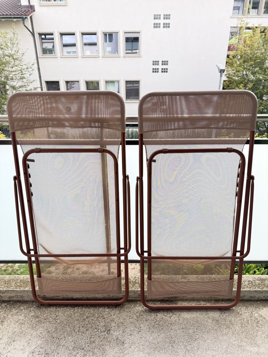 Lafuma Sedie a sdraio: 2 chaises pliantes Lafuma Canyon – Usato da Biel/Bienne venduto da Seelandais_ 2