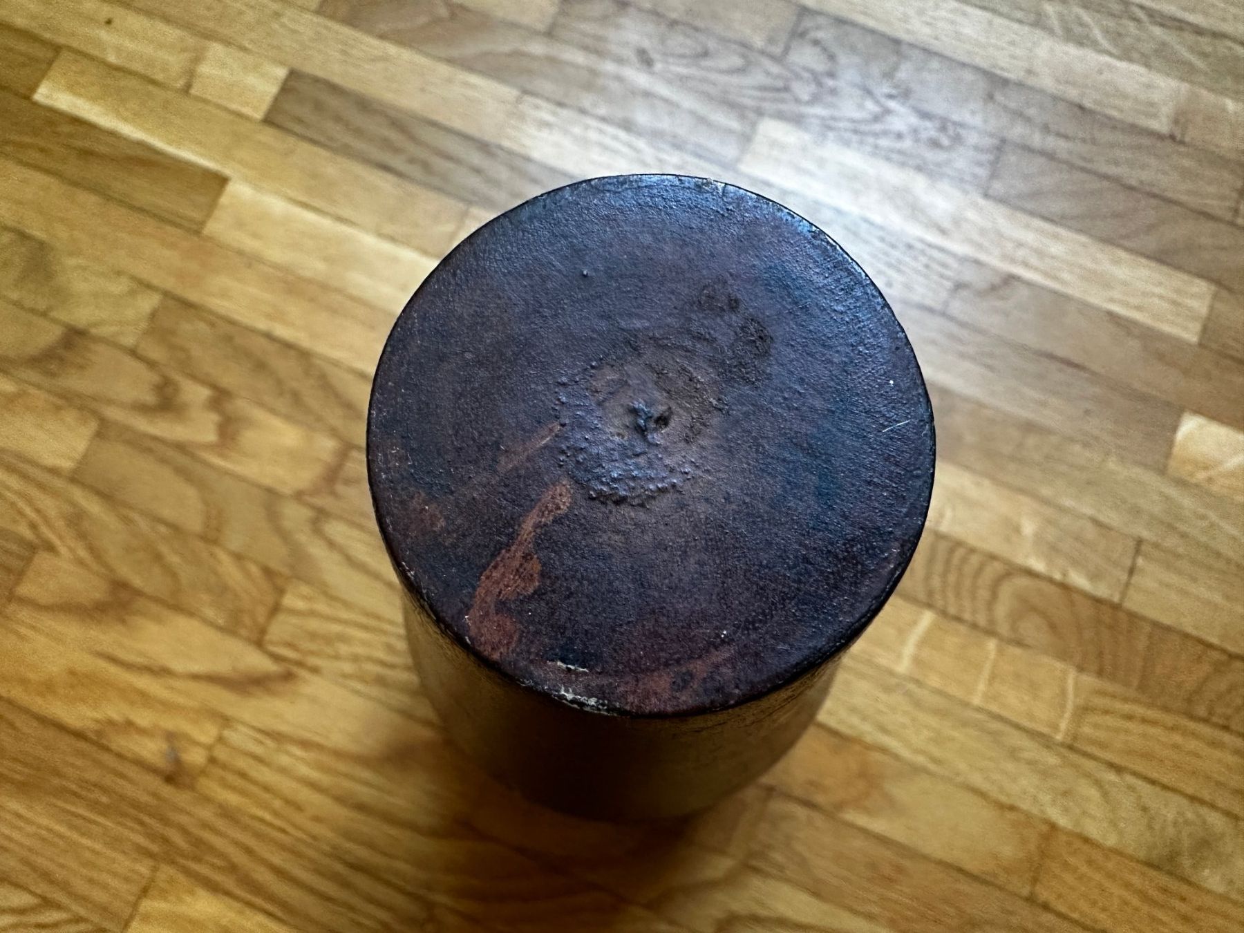 Vasen & Gefässe: Vintage antike Holzblumenvase – Gebraucht aus Lausanne von brixton 6
