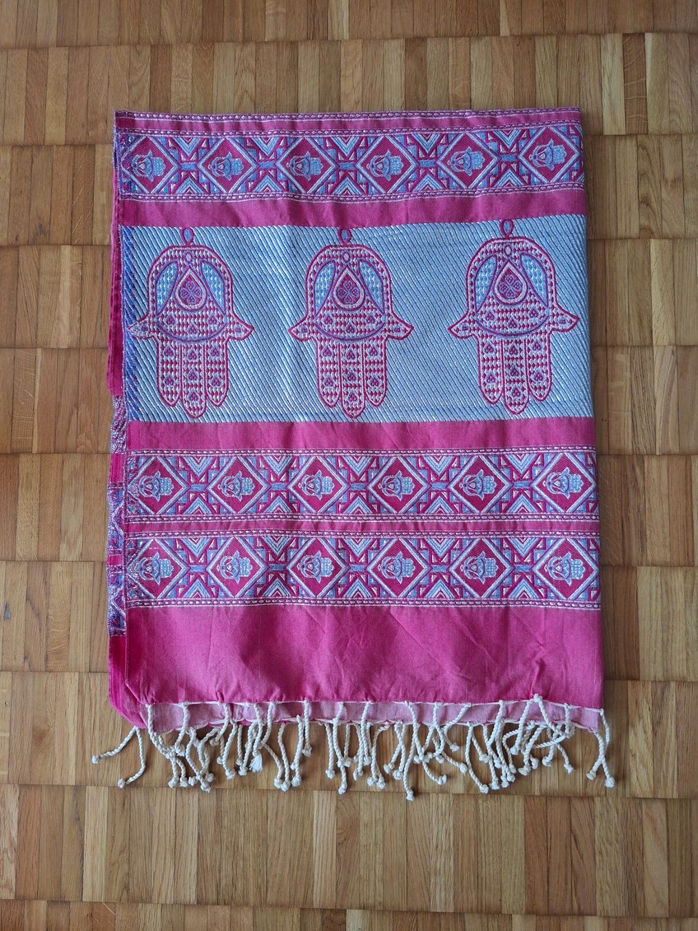 Badetücher: Strandtuch  Baumwolle  Hand der Fatima / Hamsa  Muster – Neu (gemäss Beschreibung) aus Zürich von Daniel517 4