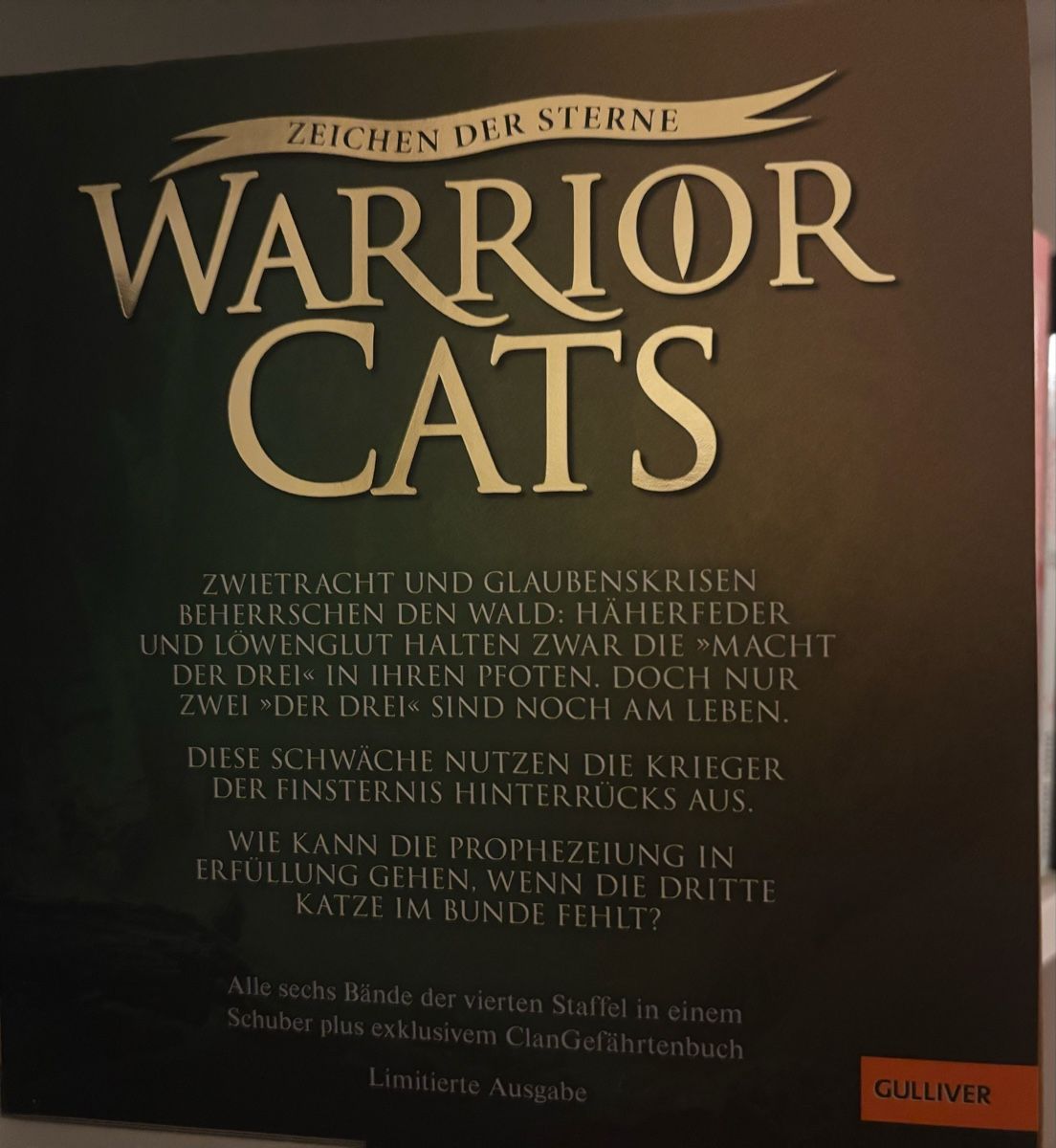 Libri: Warrior Cats Serie 4, Bände 1-6 – Nuovo e nell'imballaggio originale da Andelfingen venduto da Good_Quality 2