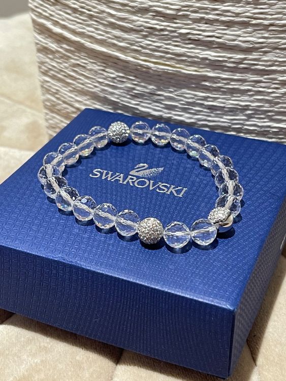 Faszinierend Armband Swarovski Silber Bild