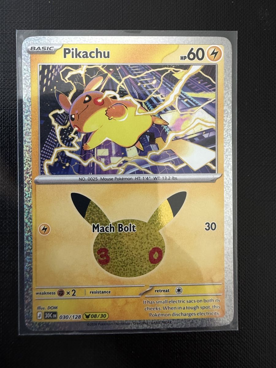 Pokémon Cartes à collectionner: Pikachu #030 30C EN – Neuf (Voir description) à Savigny par Matgab94