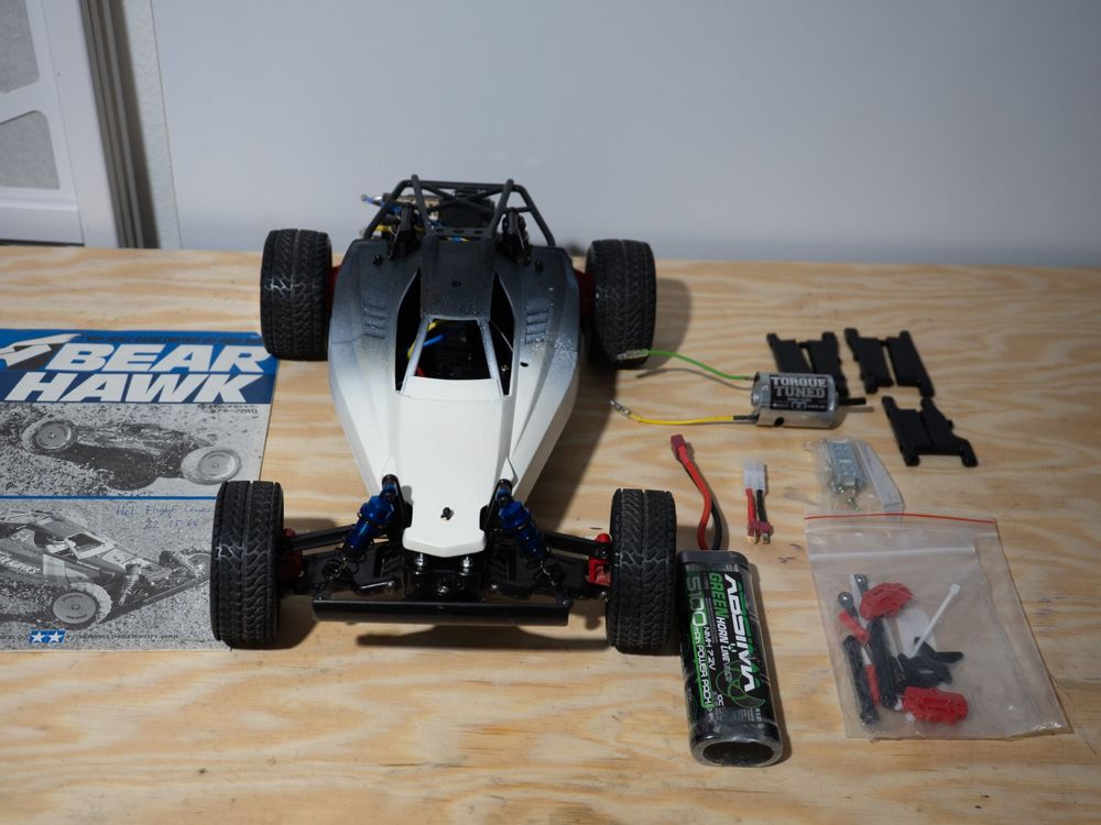 Tamiya Bear Hawk – Vintage RC Buggy – restauriert & ready (Gebraucht ...