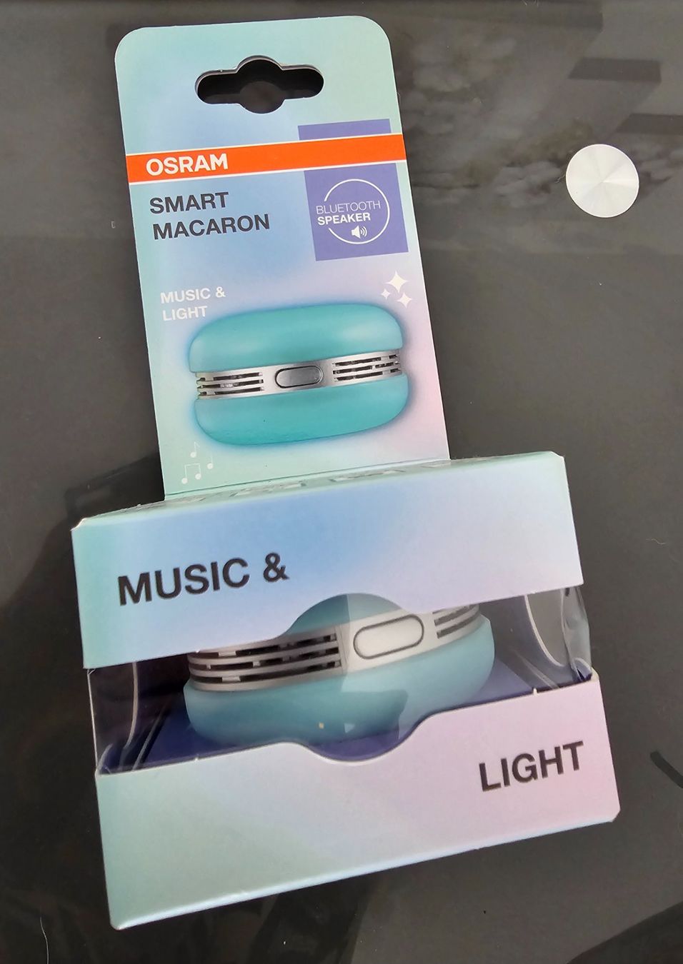 Osram Lampade: OSRAM Smart Macaron Bluetooth Speaker Musik und Licht – Nuovo e nell'imballaggio originale da Brunnen venduto da tan_5pl5 1