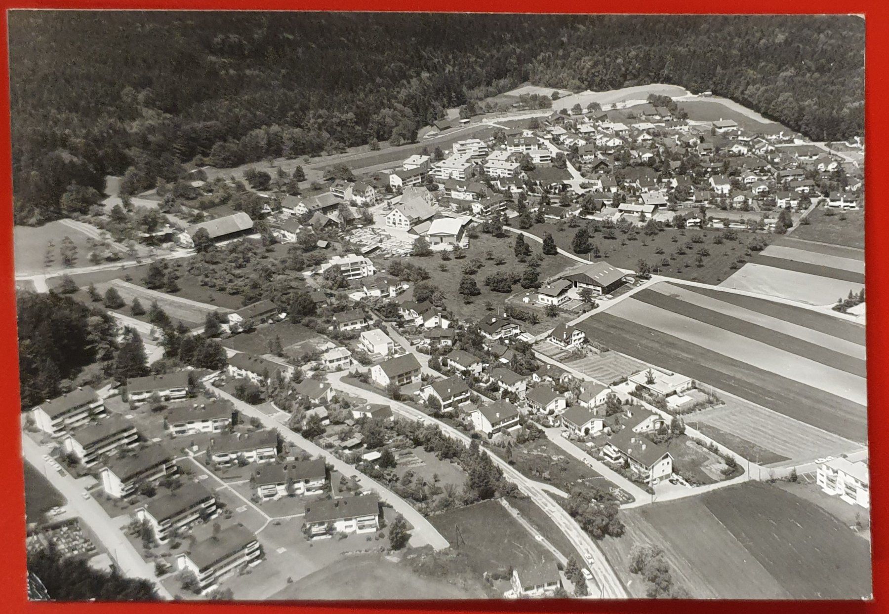 Ansichtskarten: Flugaufnahme Pfaffhausen 1968 – Gebraucht aus Kreuzlingen von Rschweiz1