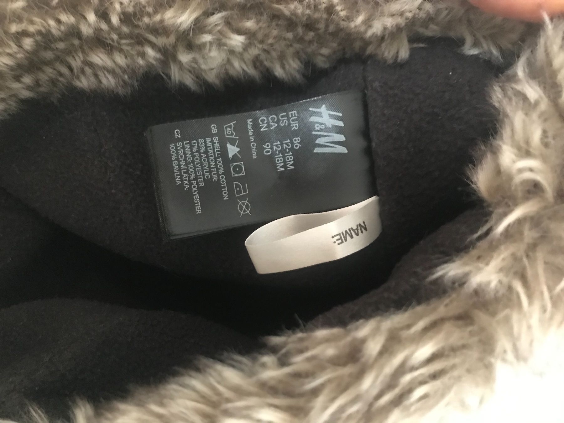Altro abbigliamento per bambino: Warme Mütze Kappe mit Fell – Usato da Zürich venduto da mybuybye 2