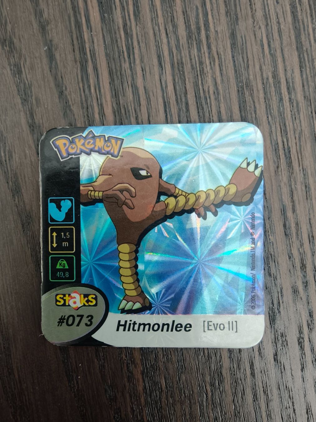 Pokémon Sammelbilder & Trading cards: Pokemon Staks Kicklee  / Hitmonlee / Magnete - Rare Holo – Gebraucht aus La Chaux-de-Fonds von glad0s
