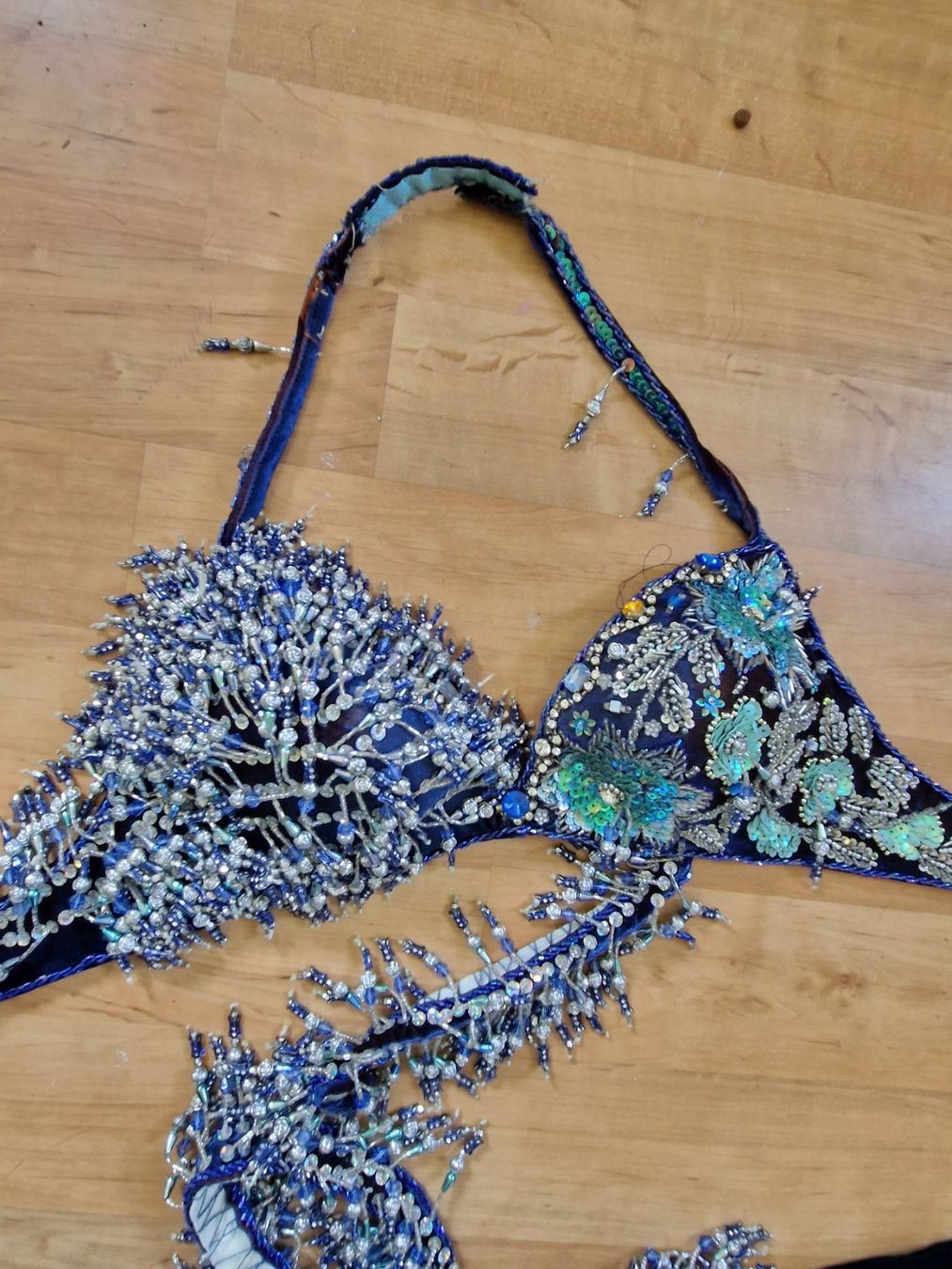 Vestiti: Orientalisches Bauchtanzkleid, dunkelblau – Usato da Weggis venduto da Oswadan 4