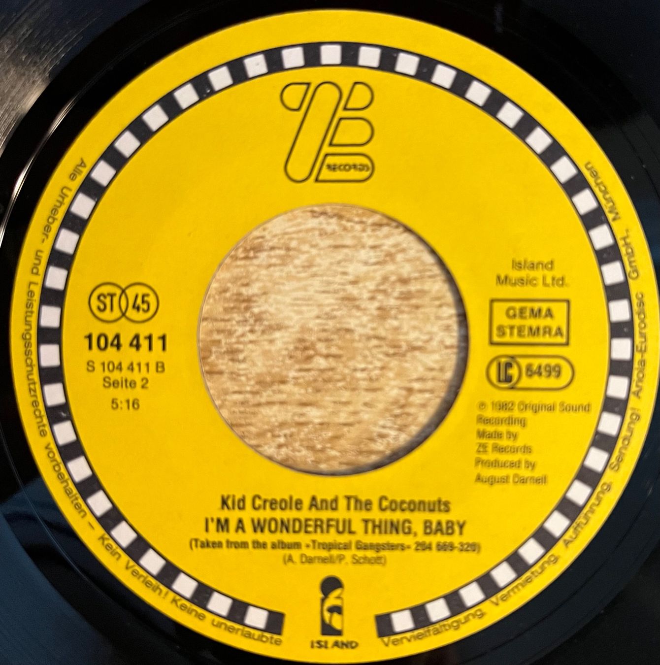 Schallplatten: KID CREOLE AND THE COCONUTS - STOOL PIGEON – Gebraucht aus Bussigny von  3