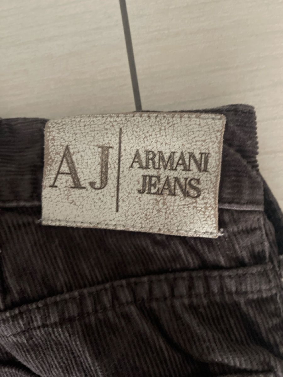 Armani Pantaloni: ARMANI Manchester Hose Grösse 31 – Usato da Baar venduto da Galacta37 3