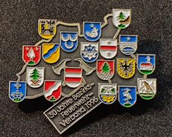 T709 - Pin 50 Jahre Bezirks Feuerwehr Verband 1996