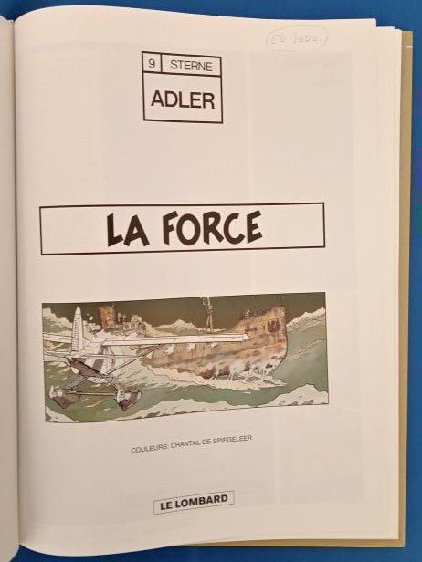 Comics: ADLER - La Force - EO 2000 – Gebraucht aus Le Locle von borgespatricia 3