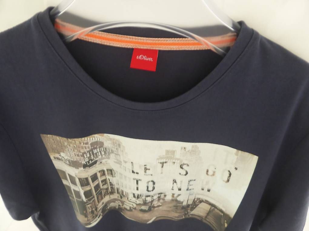 S.Oliver T-shirt: Herren Tshirt blau Gr. S / M   "NEU!" – Nuovo (secondo la descrizione) da Trimmis venduto da bergamo10 3